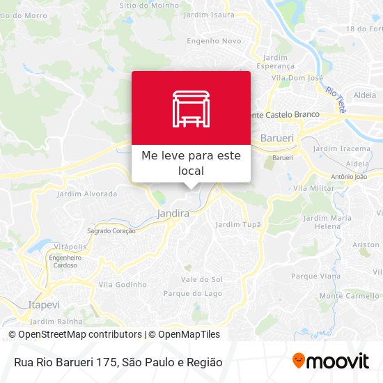 Rua Rio Barueri 175 mapa