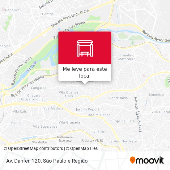 Av. Danfer, 120 mapa