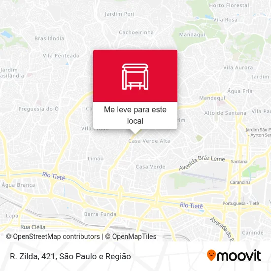 R. Zilda, 421 mapa