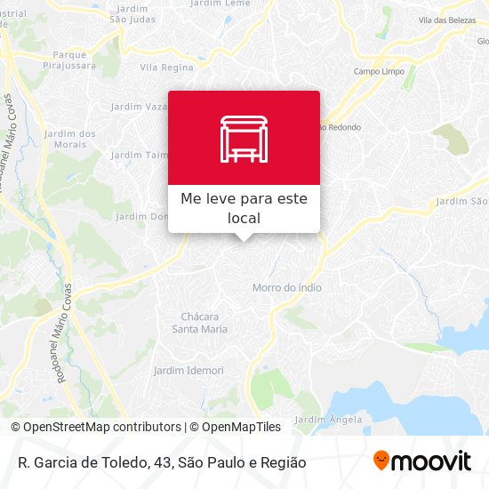 R. Garcia de Toledo, 43 mapa