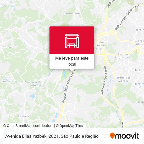 Avenida Elias Yazbek, 2821 mapa