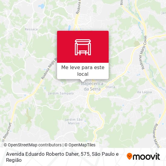 Avenida Eduardo Roberto Daher, 575 mapa