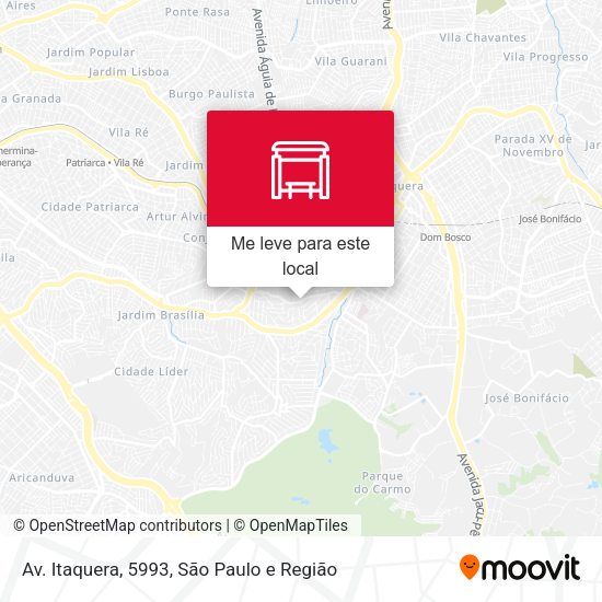 Av. Itaquera, 5993 mapa