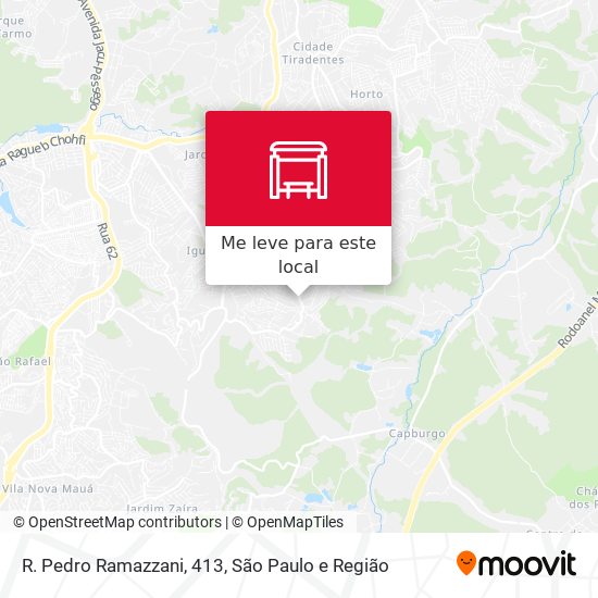 R. Pedro Ramazzani, 413 mapa