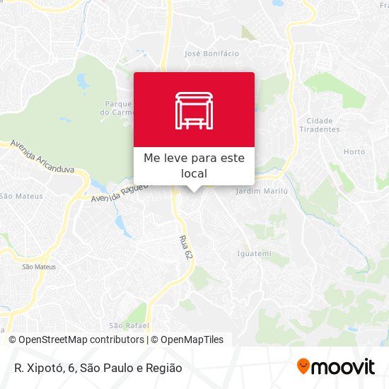 R. Xipotó, 6 mapa