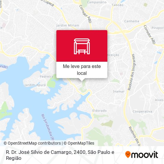 R. Dr. José Sílvio de Camargo, 2400 mapa