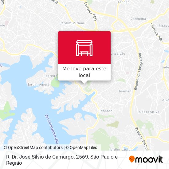 R. Dr. José Sílvio de Camargo, 2569 mapa