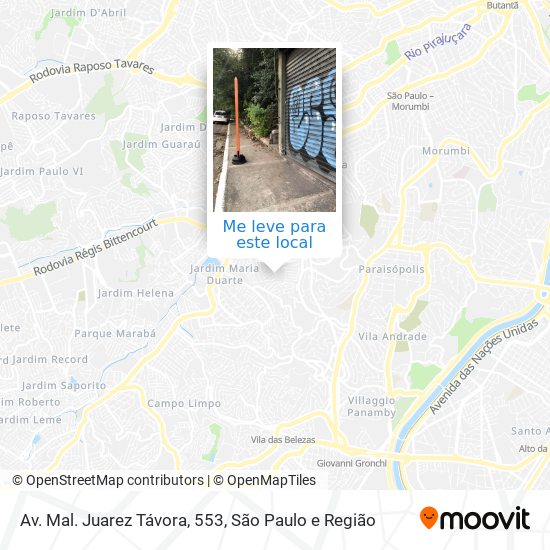 Av. Mal. Juarez Távora, 553 mapa
