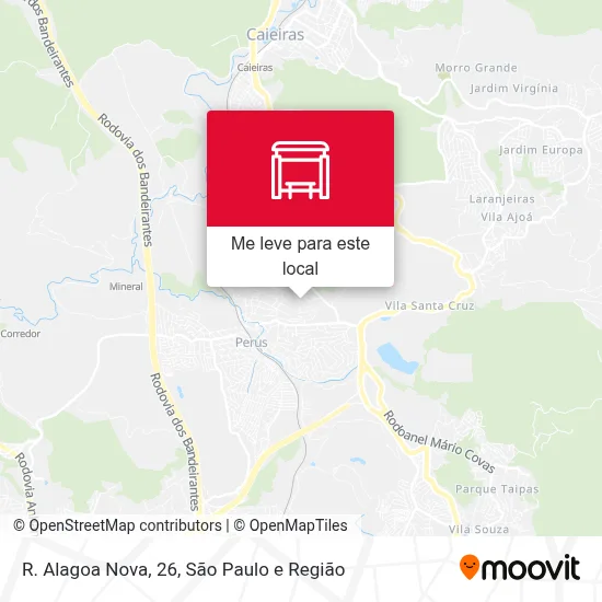 R. Alagoa Nova, 26 mapa