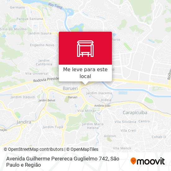 Avenida Guilherme Perereca Guglielmo 742 mapa