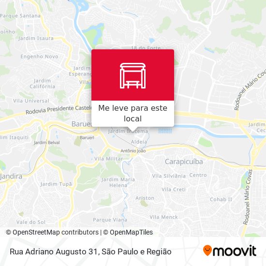 Rua Adriano Augusto 31 mapa