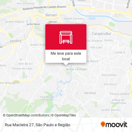 Rua Macieira 27 mapa
