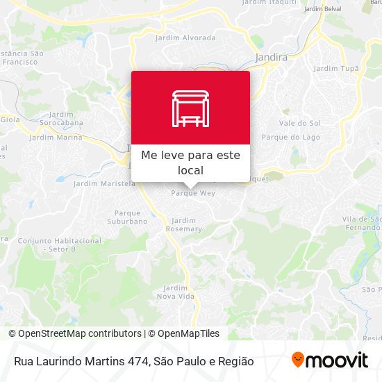 Rua Laurindo Martins 474 mapa