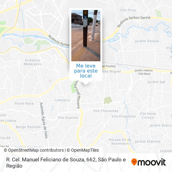 R. Cel. Manuel Feliciano de Souza, 662 mapa
