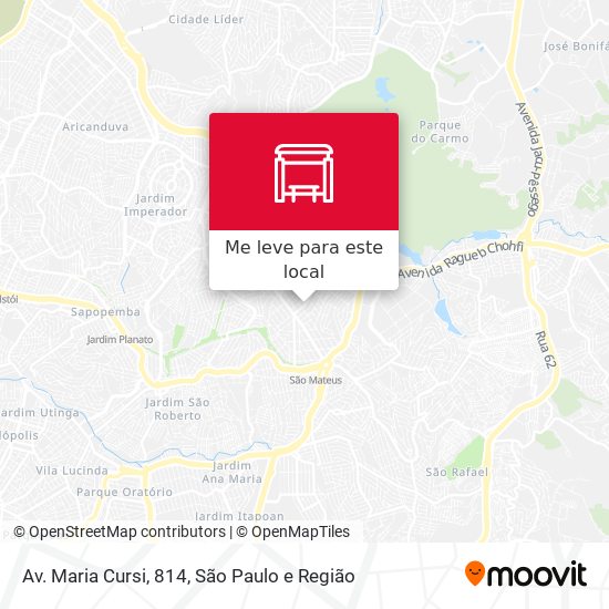 Av. Maria Cursi, 814 mapa