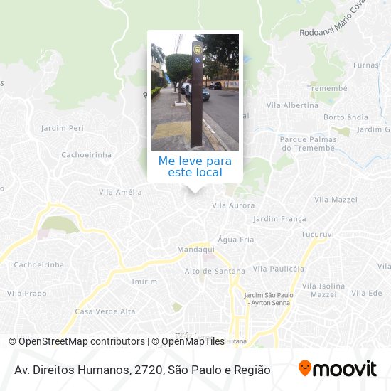 Av. Direitos Humanos, 2720 mapa