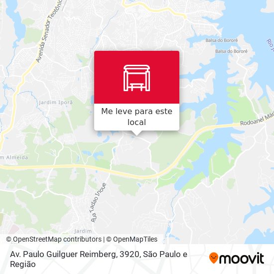Av. Paulo Guilguer Reimberg, 3920 mapa