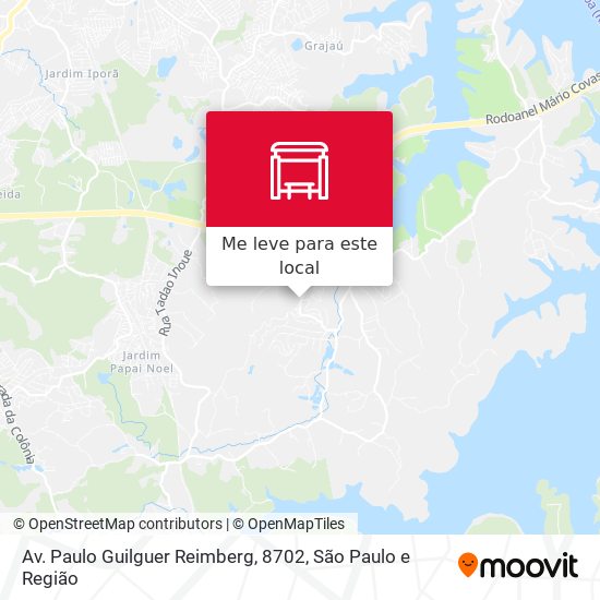 Av. Paulo Guilguer Reimberg, 8702 mapa