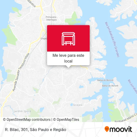 R. Bilac, 301 mapa