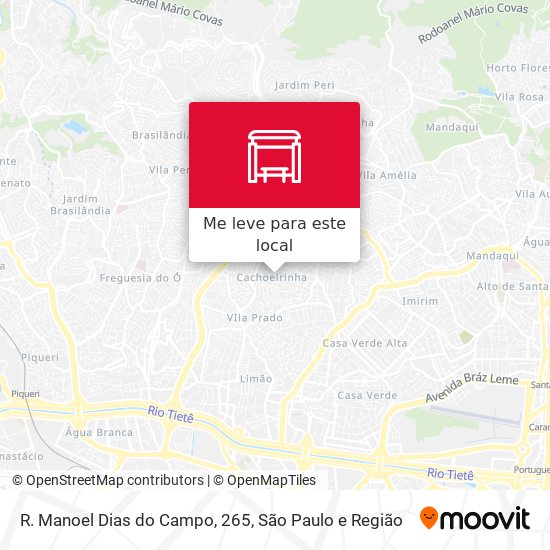 R. Manoel Dias do Campo, 265 mapa