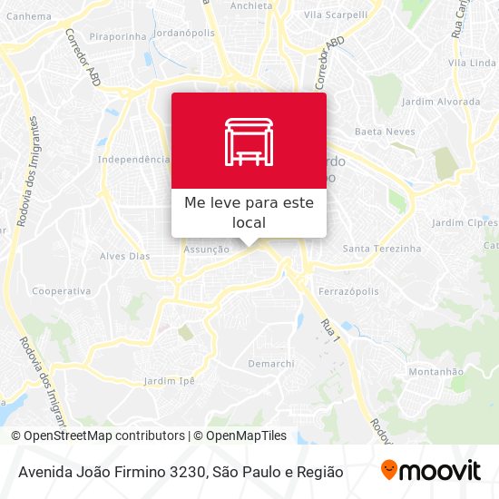 Avenida João Firmino 3230 mapa