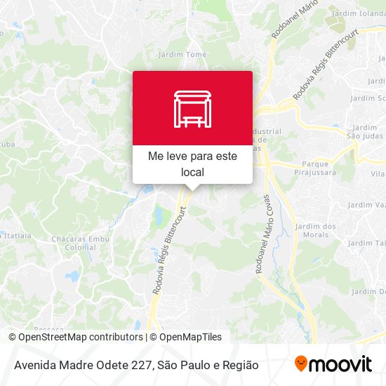 Avenida Madre Odete 227 mapa