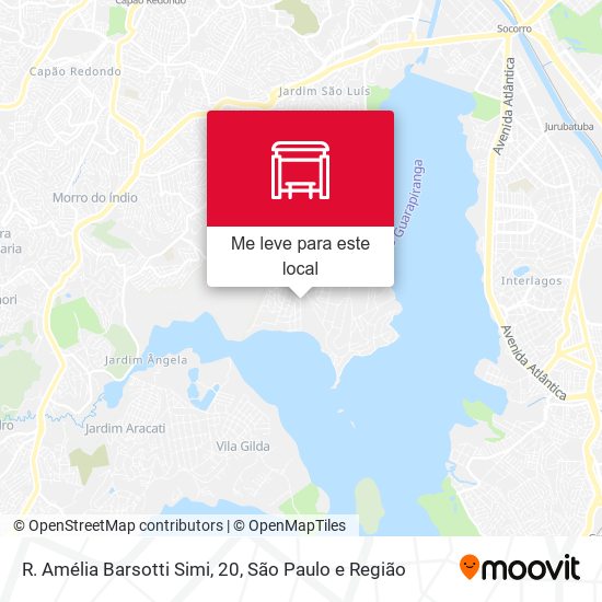R. Amélia Barsotti Simi, 20 mapa