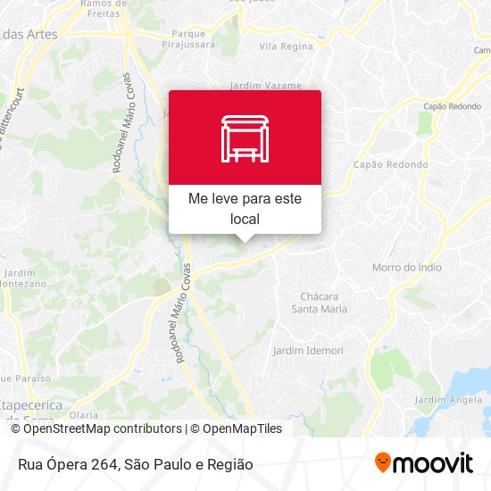 Rua Ópera 264 mapa