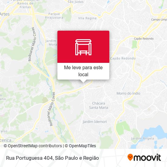 Rua Portuguesa 404 mapa