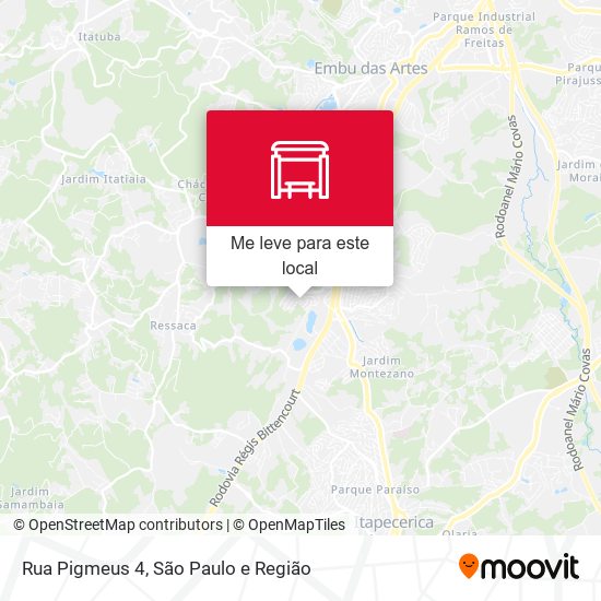 Rua Pigmeus 4 mapa