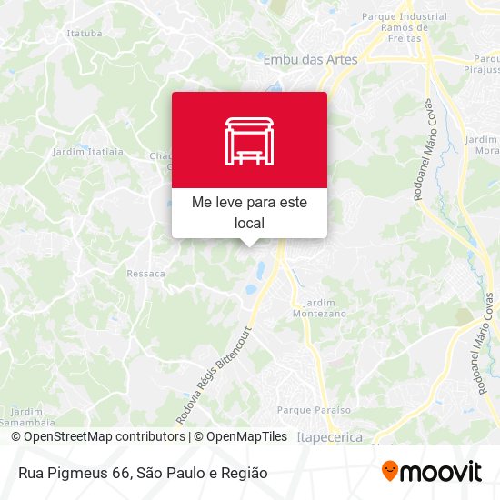 Rua Pigmeus 66 mapa