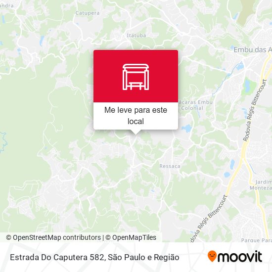 Estrada Do Caputera 582 mapa