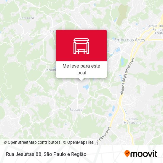 Rua Jesuítas 88 mapa