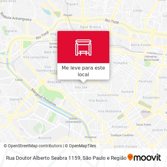 Rua Doutor Alberto Seabra 1159 mapa