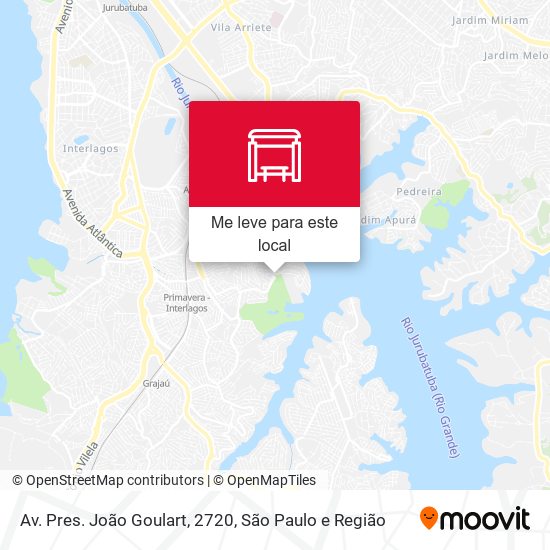 Av. Pres. João Goulart, 2720 mapa