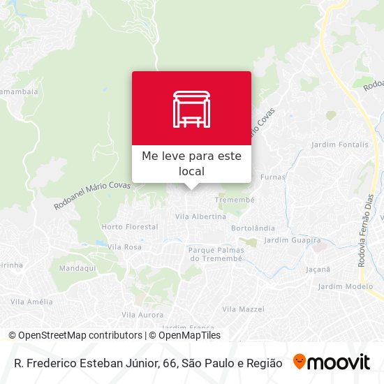 R. Frederico Esteban Júnior, 66 mapa