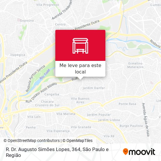 R. Dr. Augusto Simões Lopes, 364 mapa