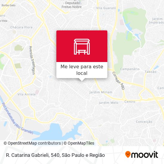R. Catarina Gabrieli, 540 mapa