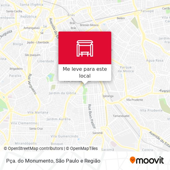 Pça. do Monumento mapa