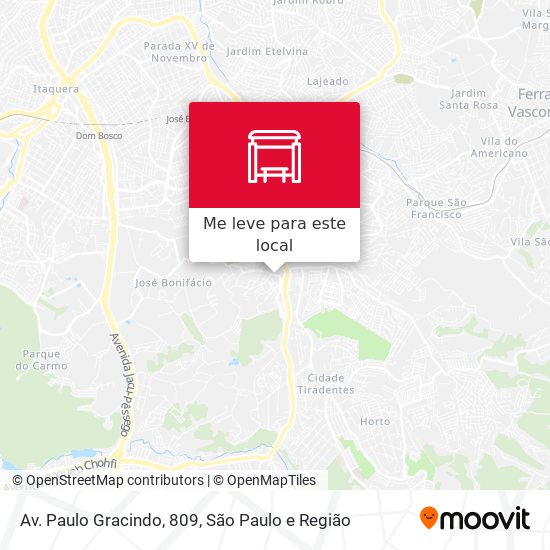 Av. Paulo Gracindo, 809 mapa