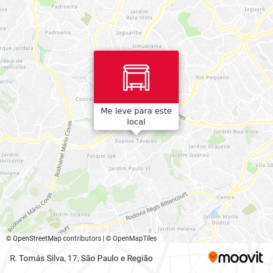 R. Tomás Silva, 17 mapa