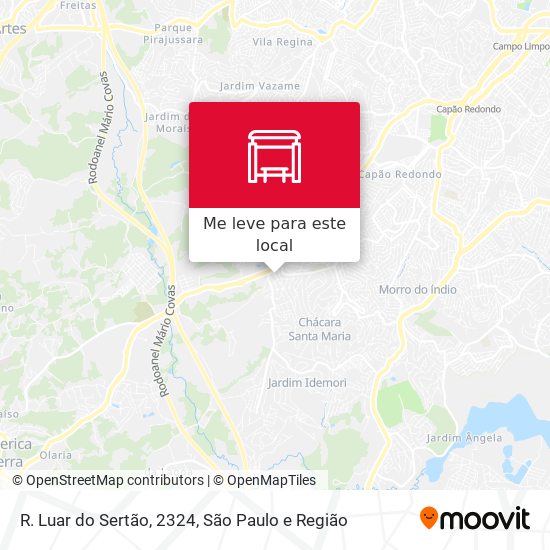 R. Luar do Sertão, 2324 mapa
