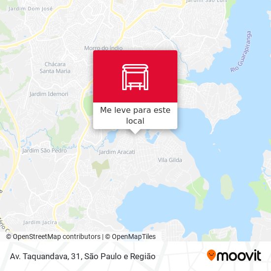 Av. Taquandava, 31 mapa