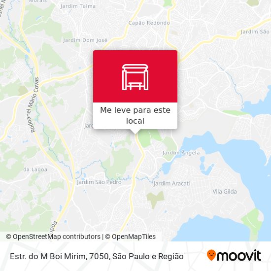 Estr. do M Boi Mirim, 7050 mapa