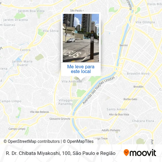 R. Dr. Chibata Miyakoshi, 100 mapa