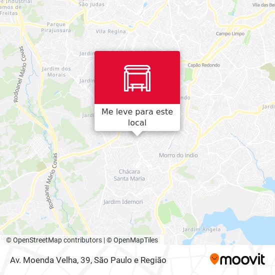 Av. Moenda Velha, 39 mapa