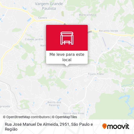 Rua José Manuel De Almeida, 2951 mapa