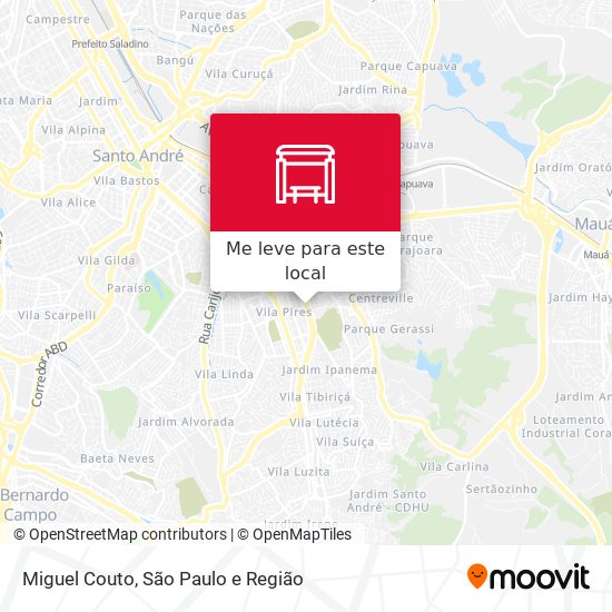 Miguel Couto mapa