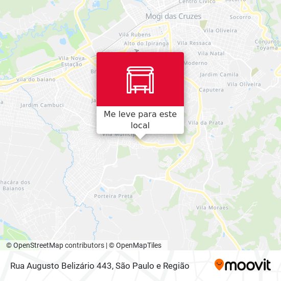 Rua Augusto Belizário 443 mapa