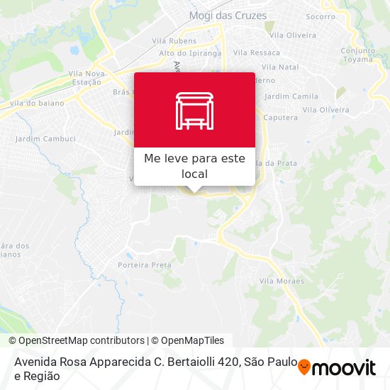 Avenida Rosa Apparecida C. Bertaiolli 420 mapa